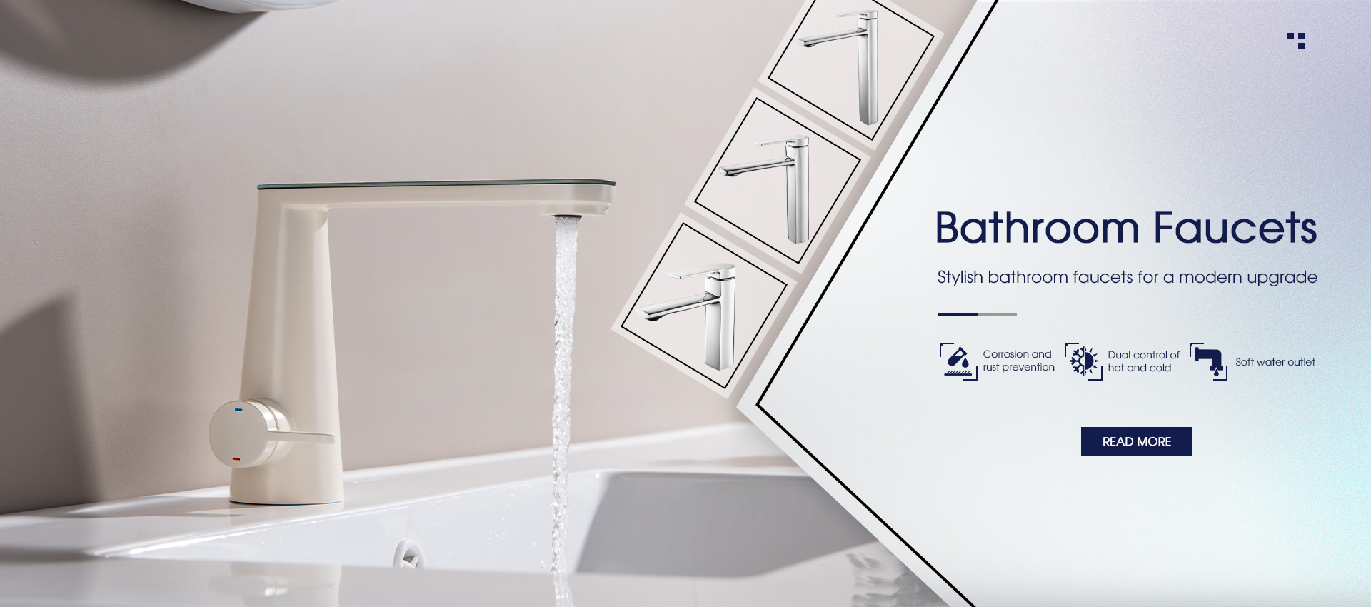 Fabricant de robinets de salle de bain